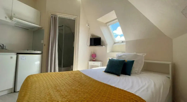 Номер Economy Hôtel des quatre saisons