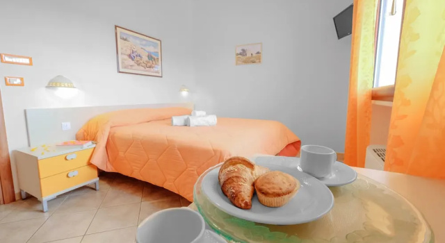 Четырёхместный номер Comfort с балконом Casa Del Sole Relax Room