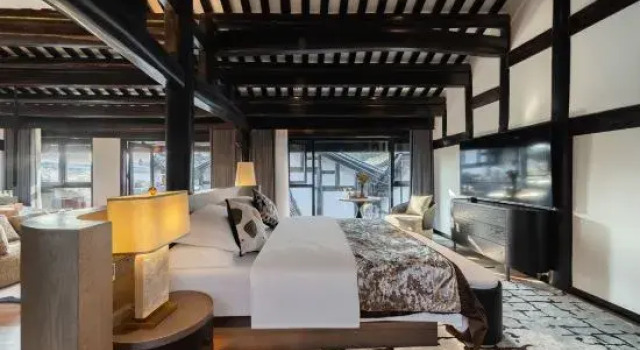 Люкс Chengxiang Mansion | Resort Garden • Dreamy Designer Boutique Stay (Langzhong Ancient City Branch)