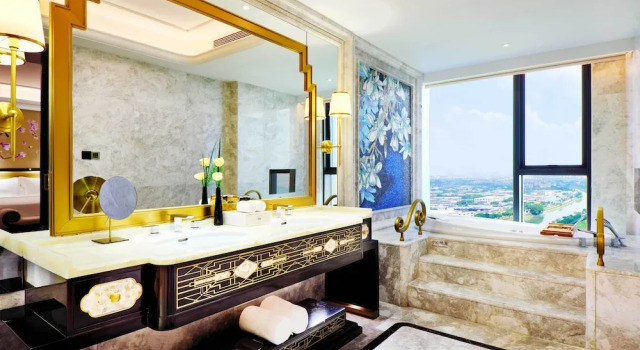 Двухместный номер Deluxe с видом на реку The Yun Hotel Foshan Nanhai