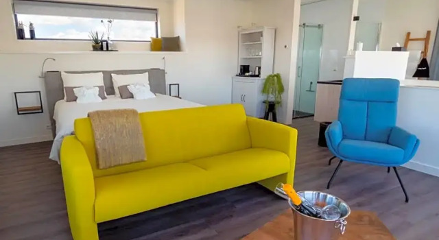Slapen in een Trechter, Buchen Sie Hotel Harlingen Friesland