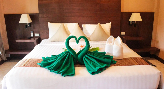Двухместный номер Deluxe с видом на сад Clean Beach Resort