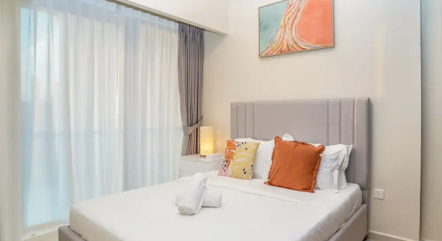 Tanin - Fabulous Apt With Burj Khalifa View From Balcony, Забронировать Апартаменты/квартира Даунтаун Дубай , рядом с Дубайский аквариум