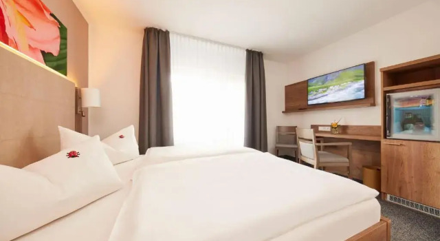 Двухместный номер Deluxe с балконом Hotel garni Sonnenhof