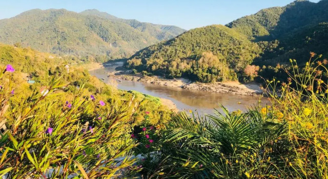 Bungalow con vista al río Le Grand Pakbeng