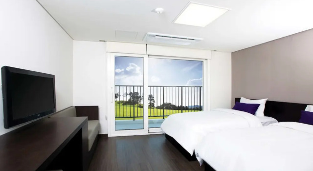 Номер Deluxe с балконом Hanwha Resort Yongin Besancon