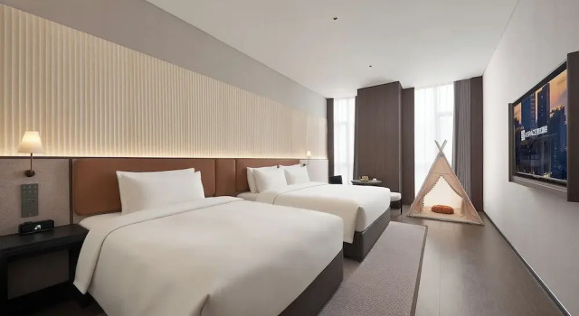 Семейный номер Deluxe K SPACE Hotel - Guangzhou Beijing Road Dafo Ancient Temple Branch