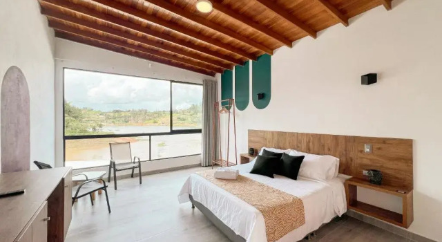 Двухместный номер Standard Viajero Guatapé Hostel & Lake Club