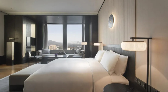 Двухместный номер Deluxe Hyatt Regency Wuhan Optics Valley