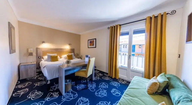 Двухместный номер Standard с балконом Hôtel & Spa Le Madeloc - Collioure Centre