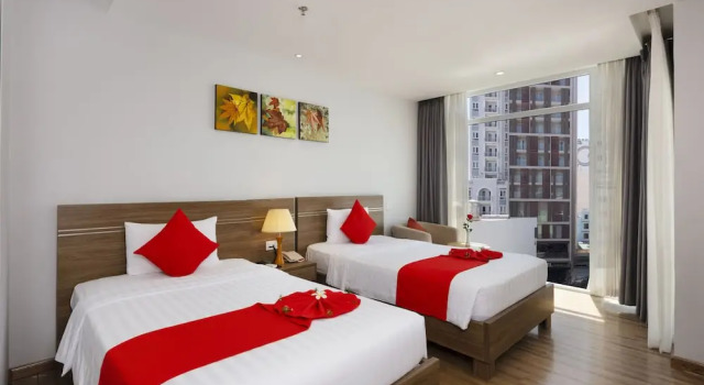 Трёхместный номер Deluxe Maple Leaf Hotel & Apartment