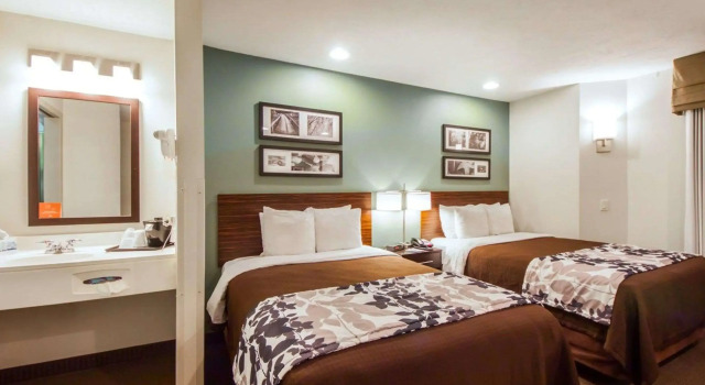 Двухместный номер Standard Sleep Inn & Suites Edmond near University