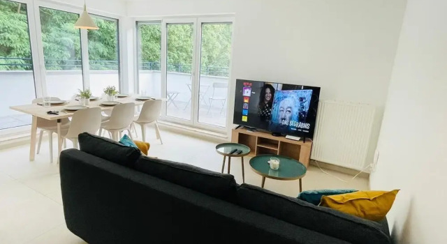 Апартаменты Deluxe Luxury Green Penthouse Terrace & Parking