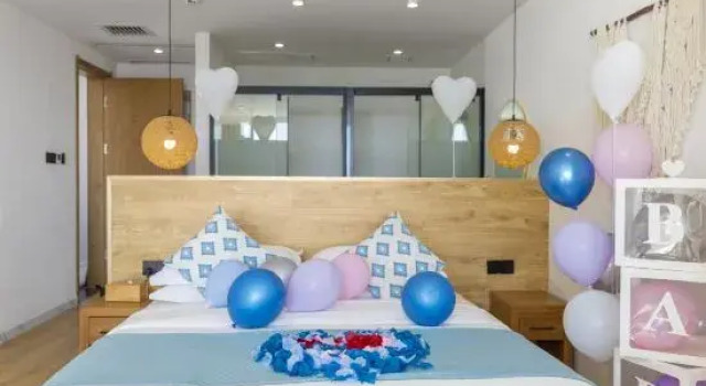 Люкс Fansu Qihai'an Qingshe Seaview Homestay (Weizhou Island Shop)