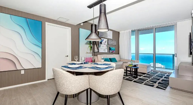 5 * Front OCEAN View - 34th TOP FLOOR: Brand New 2BR, Rezerwuj Hotel Hollywood Panhandle Florida