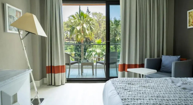 Четырёхместный номер Standard с видом на сад Wome Prime Hotel - Halal All Inclusive