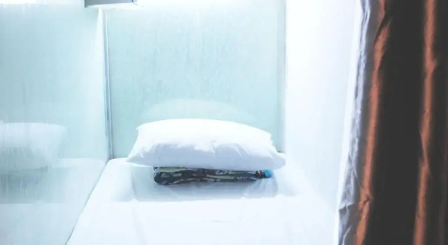 Кровать в общем номере Saigon City Center Hostel