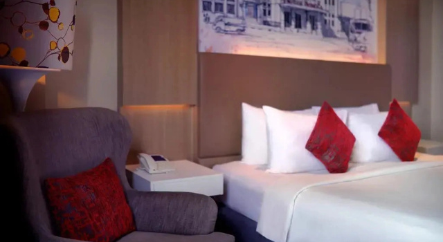 Номер Superior с красивым видом из окна Grand Mercure Bandung Setiabudi