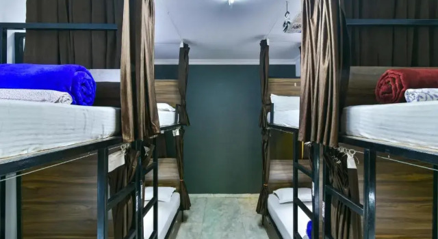 Кровать в общем номере (женский номер) Hoztel Jaipur