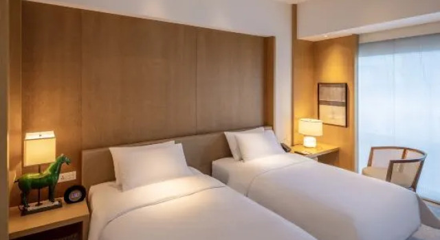 Двухместный люкс Deluxe Plaza Holiday Inn Jiayuguan