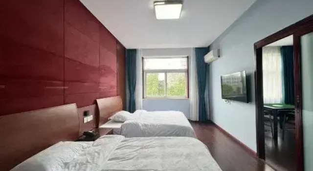 Двухместный люкс Standard Yishuiwan Hot Spring Hotel (Lujiang Tangchi Hot Spring Resort)
