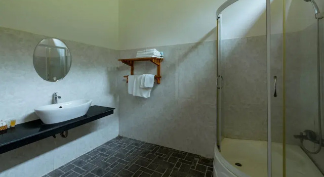 Семейное бунгало с видом на сад Vung Bau Resort