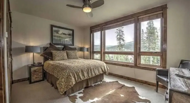 Luxury 4 Bedroom Ski in, Ski Out Mountain Vacation Rental Just Steps From the Snowflake Ski Lift in Breckenridge