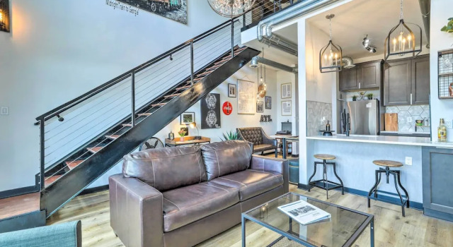 Central Atlantic Station Loft Near Mercedes-benz!, Reservar Apartamento Atlanta Geórgia