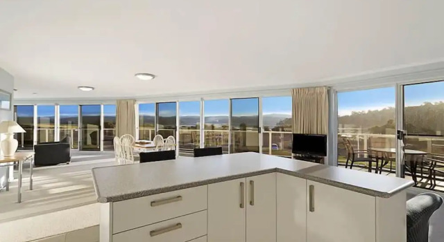 Номер Executive Пентхаус с балконом Waterview Luxury Apartments