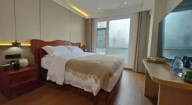 Одноместный люкс Huaxuan Hot Spring Hotel,Qingcheng Mountain