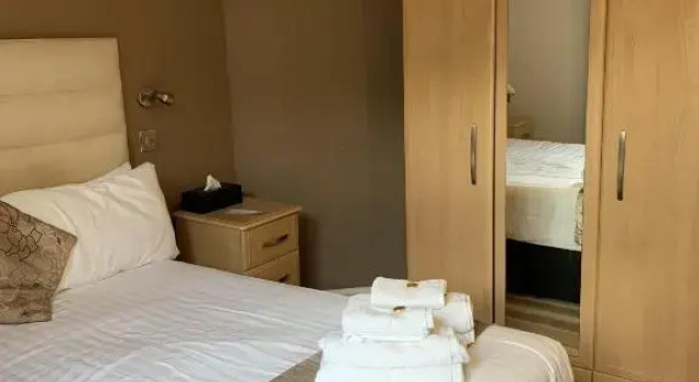 Standaard kamer uitzicht op de bergen High Tor Hotel