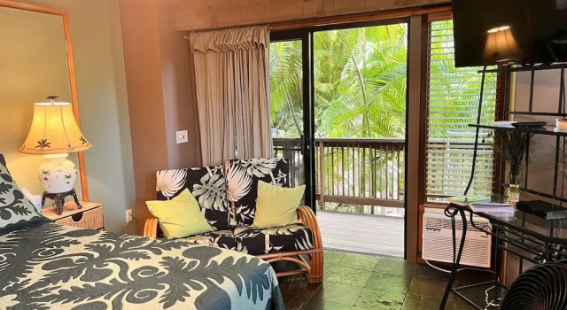 Maui What A Wonderful B&B Pineapple Ste, Забронировать Отель «постель и завтрак» Отели Уэйлея с завтраком, рядом с Пляж Кеавакапу, Завтраки