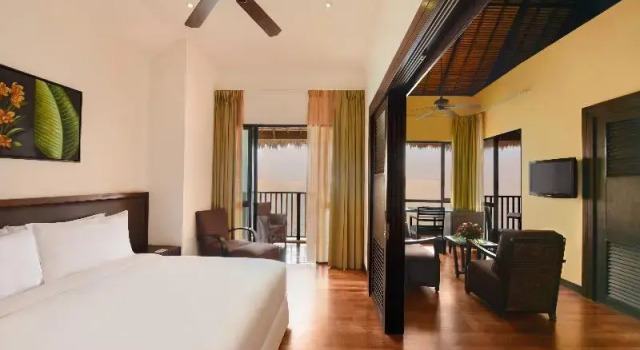 Семейный номер Standard с балконом и с частичным видом на море Golden Palm Tree Sepang