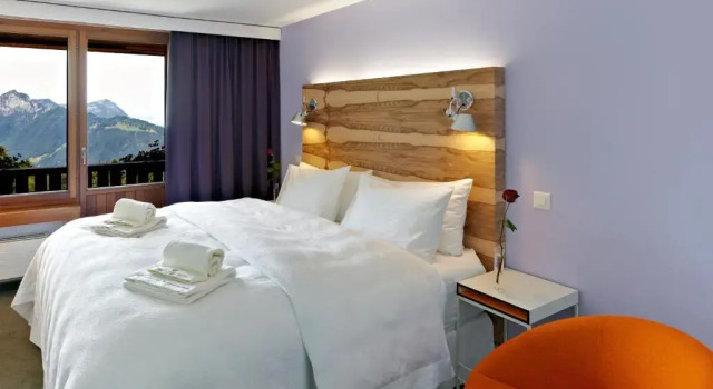 Двухместный номер Classic с балконом Wellness Hotel Stoos