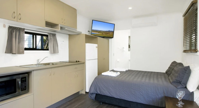 Бунгало рядом с пляжем Sapphire Beach Holiday Park