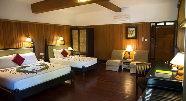 Номер Deluxe с частичным видом на море Thande Beach Hotel (Ngapali)