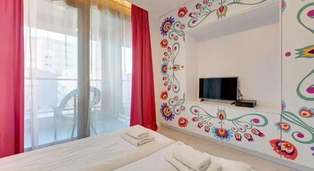 Apartment 1 Schlafzimmer mit Balkon Apartamenty Apartinfo Aura