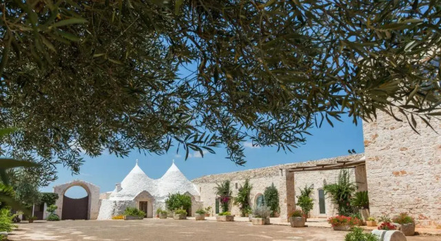Двухместный номер Superior с видом на сад Masseria Castelluzzo