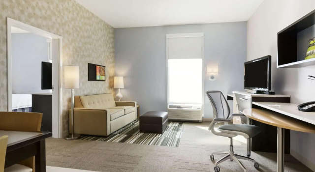 Двухместный люкс c 1 комнатой Home2 Suites by Hilton Columbus