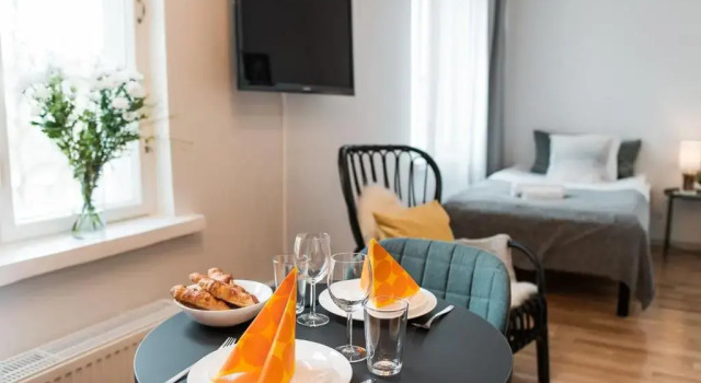 Студия Standard Forenom Serviced Apartments Helsinki Töölö
