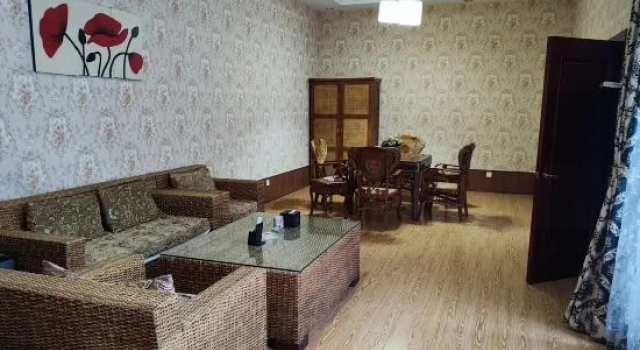 Люкс с 2 комнатами Bayuquan Xiongyue Wangyuhe Private Hot Spring Courtyard House