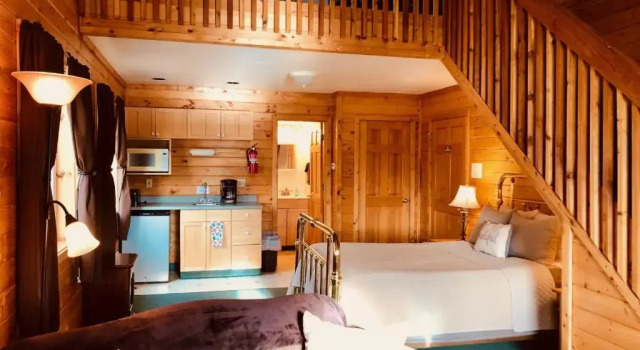 Deluxe suite Susitna River Lodge
