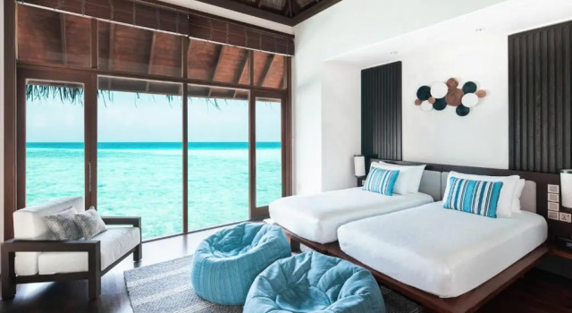 Вилла Water Grand с 2 комнатами Conrad Maldives Rangali Island
