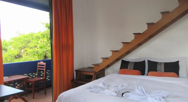 Deluxe Tweepersoonskamer met balkon en  uitzicht op de stad Moonlight Champa