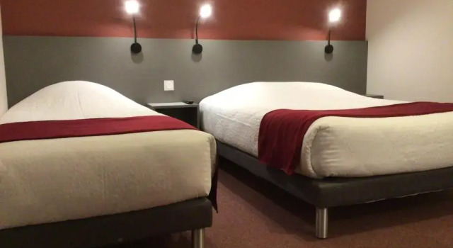 Номер Standard Hôtel Bellevue Bagnoles Normandie