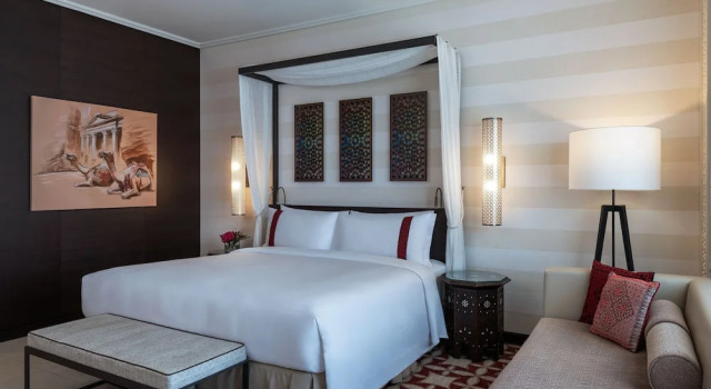 Двухместный номер Premium с балконом и с видом на море Al Manara, a Luxury Collection Hotel, Aqaba