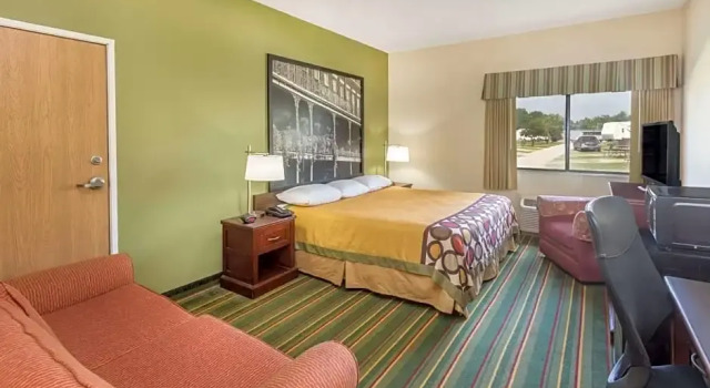Номер Standard Super 8 by Wyndham Duson Lafayette West Area