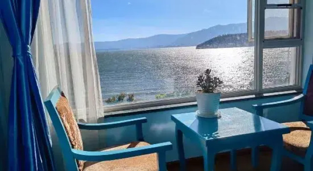 Семейный люкс с видом на море Shiyi Lake View Inn