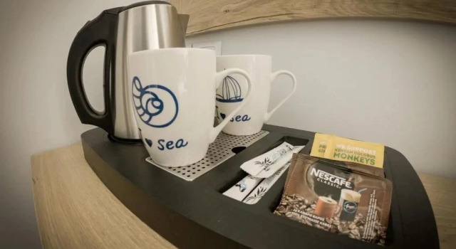 Номер Superior с балконом и с видом на гавань Costa Point Chios