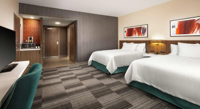 Четырёхместный номер Standard Hilton Garden Inn Sacramento Airport Natomas